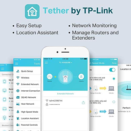 TP-Link-TL-WA860RE-Repetidor-de-red-Wifi-extensor-amplificador-de-coberturaPuerto-Ethernet-10100-mbps-con-enchufe-300-Mbps-2-antenas