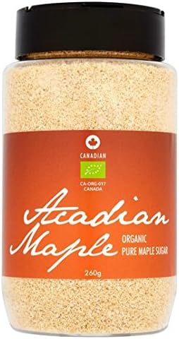 Acadian Maple Organic Pure Maple Sugar 260g