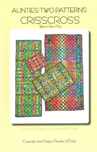 Crisscross Pattern Woven Fabric Mats Rug Table Runner Pad Placemat 4 Size Options