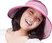 Women Straw Hat Wide Brim Sun Visor Beach Golf Cap Hat Summer Beach Hat