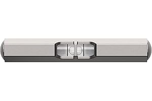 135A Pocket Level with Main Vial - Ideal for Machine Shop and Tool Room Use - 2-1/2"(63mm) Length, 24-30 Minutes Accuracy,Sat