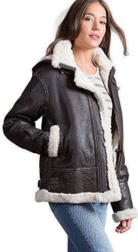 Jane Sheepskin B-3 Bomber Jacket