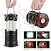 MOICO 2 Pack LED Camping Lantern, Rechargeable 4 Modes Camping Lights, 500 Lumen, Collapsible, Water Resistant Light, Battery-Powered Lanterns for Camping Outdoor Hurricane Outage& Emergency