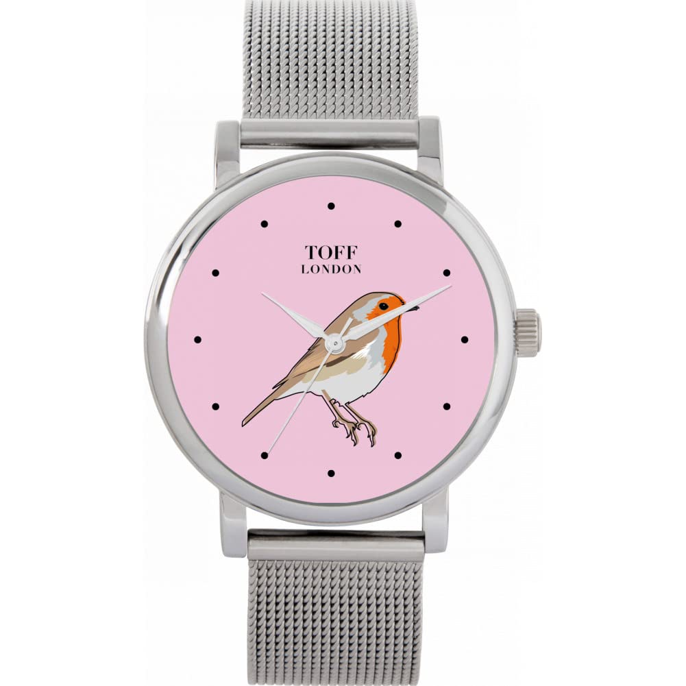 Toff London Ladies Robin Bird Watch