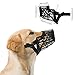 Basket Cage Dog Muzzle Size 5 - LARGE - Adjustable Straps - BLACK, by Downtown Pet Supply