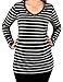 Caramel Cantina Maternity Soft Long Sleeve V-Neck Shirt