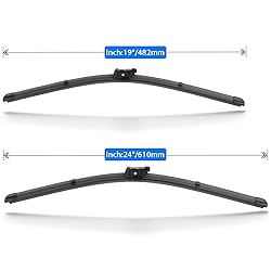 RAINTOK 24" 19" Windshield Wiper Blades Replacement