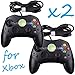 2 LOT NEW Black Controller Control Pad for Original Microsoft XBOX X System