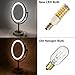 SRRB Direct LED Replacement Light Bulb for Cosmetic Vanity Makeup Mirror with Single or Double Sided Lighted Magnification (Dimmable LED (Bulb Only), 3.5W)