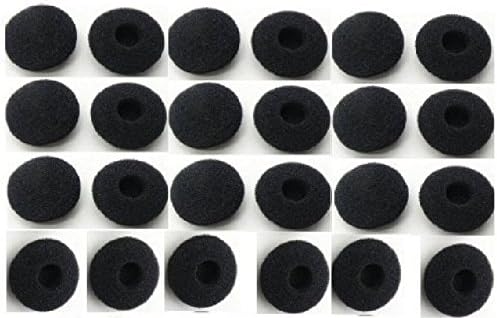 FYUE Foam Earbud Earpad Ear Bud Pad Replacement Sponge Covers(Black)