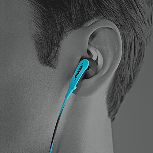 Bose SoundSport InEar Headphones for iOS Models, Blue Wired Buy
