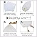 Just Artifacts 40 ECO Wire-Free Flying Chinese Sky Lanterns (Set of 40, Wire-Free Eclipse, White) - 100% Biodegradable, Environmentally Friendly Lanterns!