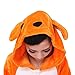LATH.PIN Unisex Costume Animal Cosplay Kangaroo Onesie Adult Pajamas Anime Cartoon Sleepwear (S, Kangaroo)