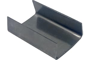 NVOYAJUAN Open (Snap-On) Seals for 5/8" Width Steel Strapping Metal Clips for Packaging Banding Strong and Safe(100pcs)