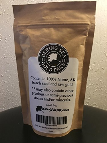 Bering sea gold pans  nome beach concentrates