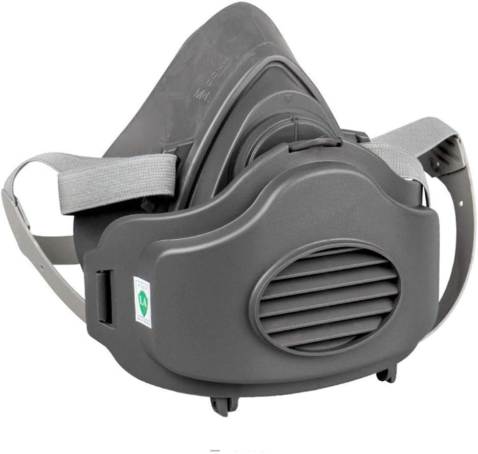 BJYX Respirator Silicone Gas Mask Facepiece for Painting,Machine Polishing, Particulate, Welding and Other Work Protection