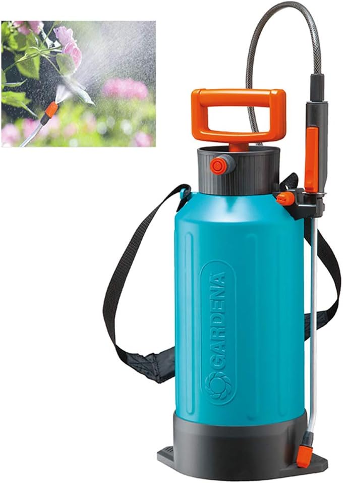 WENCY 5L Intelligent Fogger Garden ULV Sprayer Máquina de Desinfección Portátil para Hospitales Inicio Ultra Capacidad Fertilizante Herbicidas y Pesticidas con Varita de Acero Inoxidable Azul