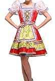 Lemail wig Women's Russian Folk dance Costume Palace maid dress CC654A-M