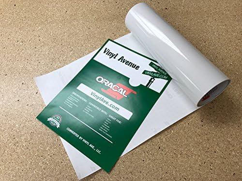 Vinyl Avenue's Oracal 651 - 12" x 10 ft Roll, Clear (Transparent))
