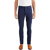 Rhone Men's Commuter Five Pocket Slim Fit Pant, Premium Comfort, Breathable 4-Way Stretch Fabric (Navy, 32W x 33L)