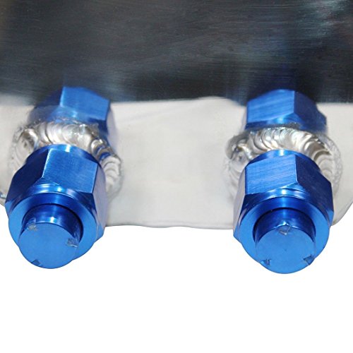 10 Gallon OEM New Polished Aluminum Fuel Cell Gas Tank & Level Sender Hot Rod Rat Rod V8