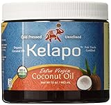 Kelapo Extra Virgin Coconut Oil, 15-Ounce Jar