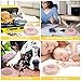 White Noise Machine - Sound Machine with LED Colorful Night Light for Kids Adult - 20 Non-Looping Soothing Sounds Baby Therapy Sound Machine, Built-in Auto-Off Timer & 3 Power Supply Modes(Pink)
