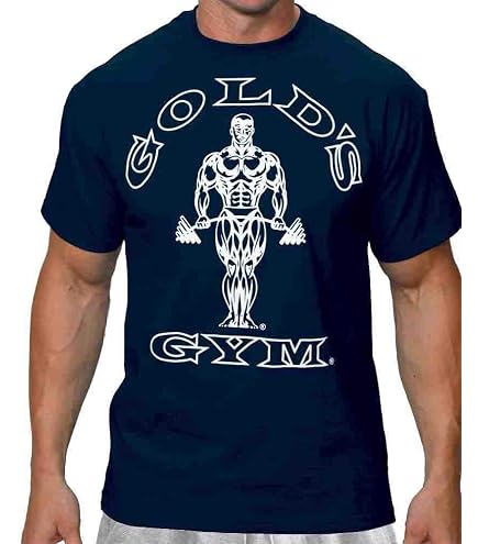 Gold's Gym Basic T-Shirt - Official Licensed - BT-2 (L, Red