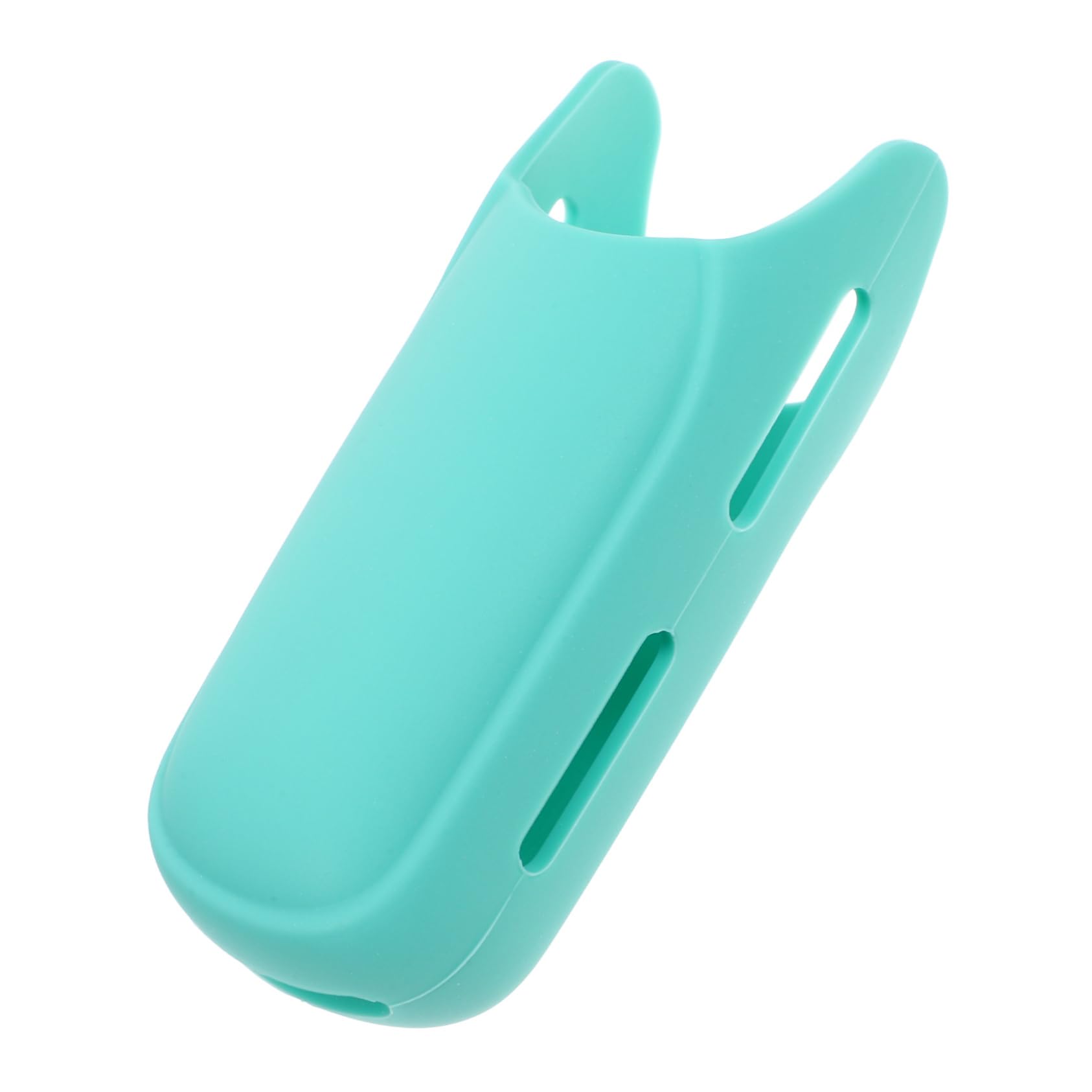 Silicone Hair Iron Sleeve Flat Iron Cover Heat Resistant Protector Hair Tool Holder Light Aqua Green Suitable for Home and Travel