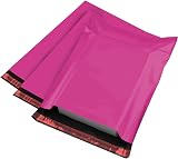 YUNJU 60 Mixed Mailing Self-Seal Bags 6x9 to 12x16 Pink Mixed Sizes view 6