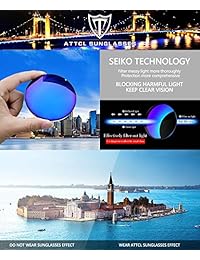 ATTCL Gafas de sol polarizadas de gran tamaño para mujer, protección UV400