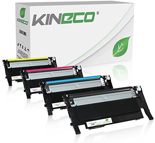 4 Toner kompatibel zu Samsung CLP-360 für Samsung Xpress C460W/TEG, C410W, CLP-365/SEE CLP-365 - CLT-K406S/ELS CLT-C406S/ELS CLT-M406S/ELS CLT-Y406S/ELS - Schwarz 1.500 Seiten, Color je 1.000 Seiten