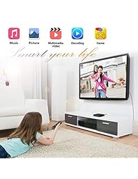 Android Tv Box, Android 7.1 2GB RAM 16GB ROM Amlogic S905W 4K Quad Core A53 Procesador de 64 bits Compatible con WiFi   H.265   HDMI2.0 Out   LAN   USB Remote Android Box HK1