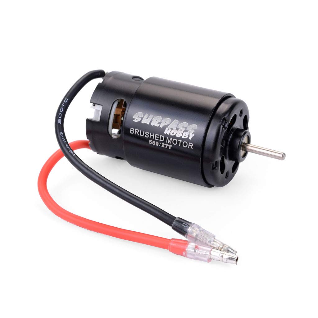 Fasizi 550 Carbon Brushed Motor 27T Strong Brushed Motor for 1/10 RC Model Car