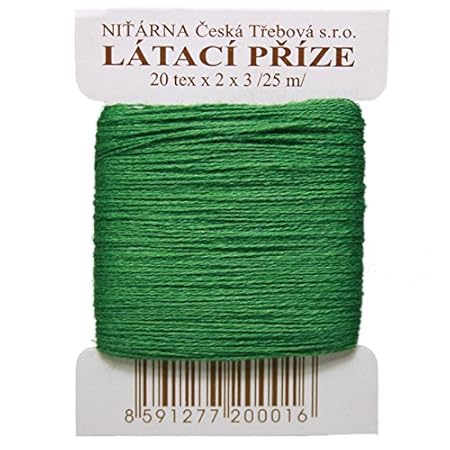 Stopfgarn Stopfwolle Baumwolle Tex 20-2-3 grün 25 m (7764)