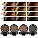 Hanyia Hairline powder Hair Line Modified Shadow Powder Hair Color with Mirror & Puff Hairline Contour Concealer Bronzer Highlighter 1 Bottle