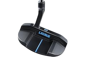 LAZRUS GOLF LAZRUS Premium Golf Putter for Men and Women with Head Cover - Easy Alignment and Ball Control for Better Putting - Right and Left Handed Golf Club Mallet Or Blade Putter