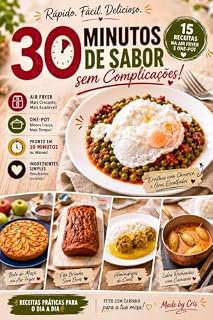 Livro Sabor no Fogão & Airfryer: Receitas caseiras e irresistíveis para simplificar a sua cozinha com a Airfryer e o fogão