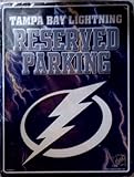 NHL Tampa Bay Lightning Metal Parking Sign