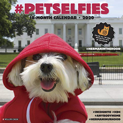 #petselfies 2020 Wall Calendar by 