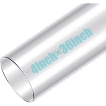 thumbnail image 2 of Polycarbonate Rigid Round Tube, Clear, 1-1/8 ID X 1-3/8 OD 2 of 14