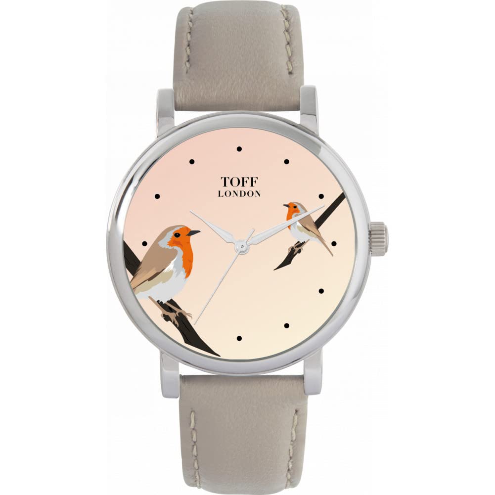 Toff London Ladies Robins Bird Watch