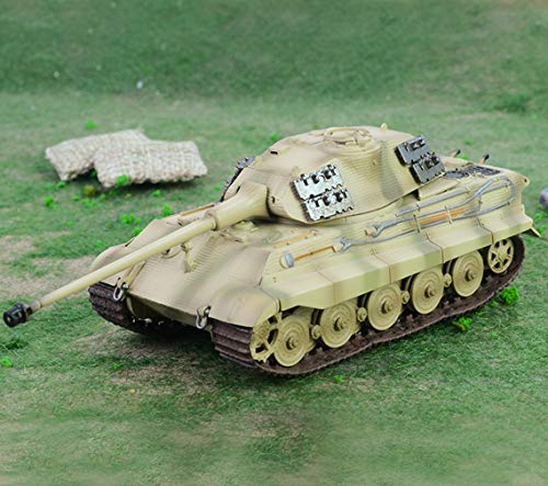 Militärisches Dekoratives Modell, Tankmodell VK4502 (P) Schwerer Tank 1:72 Replik Militärmodell Simulation Gepanzerte… – Bild 3