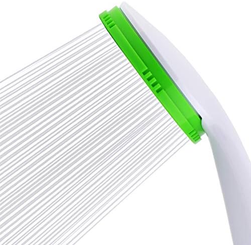 jooe high pressure detachable shower head with hose, filtered water softener showerhead with handheld spray, white