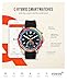 Fossil Q Crewmaster Gen 2 Hybrid Black Silicone Smartwatch