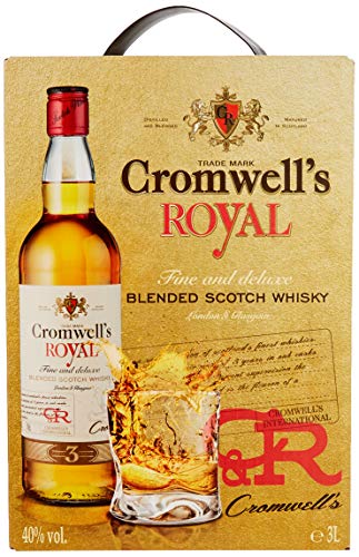 Cromwell's Royal - Fine Scotch Whisky in Bag-in-Box, 3 Jahre in Eichenfässern (1 x 3L)