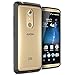 ZTE Axon 7 Case, CoverON [ClearGuard Series] Hard Clear Back Cover with Flexible TPU Bumpers Slim Fit Phone Cover Case for ZTE Axon 7 - Black
