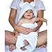 100% ORGANIC Bamboo Baby Bear Hooded Bath Towel & Washcloth Gift Set –Luxuriously Soft, Extra Large Towel With Hood & Hypoallergenic for Babies & Toddlers – Unisex - BONUS Baby Nail Clipper