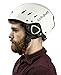 Lucky Bums Snow Sport Helmet, White, Medium