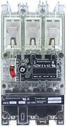 Klockner-Moeller ZM6-2.1-12-OBI-CAN NZM6B-63 60HP 63A 600V Circuit Breaker